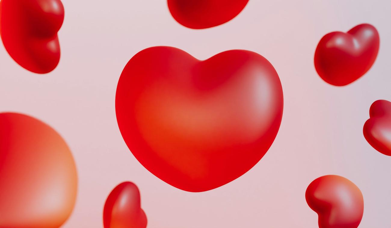 red heart