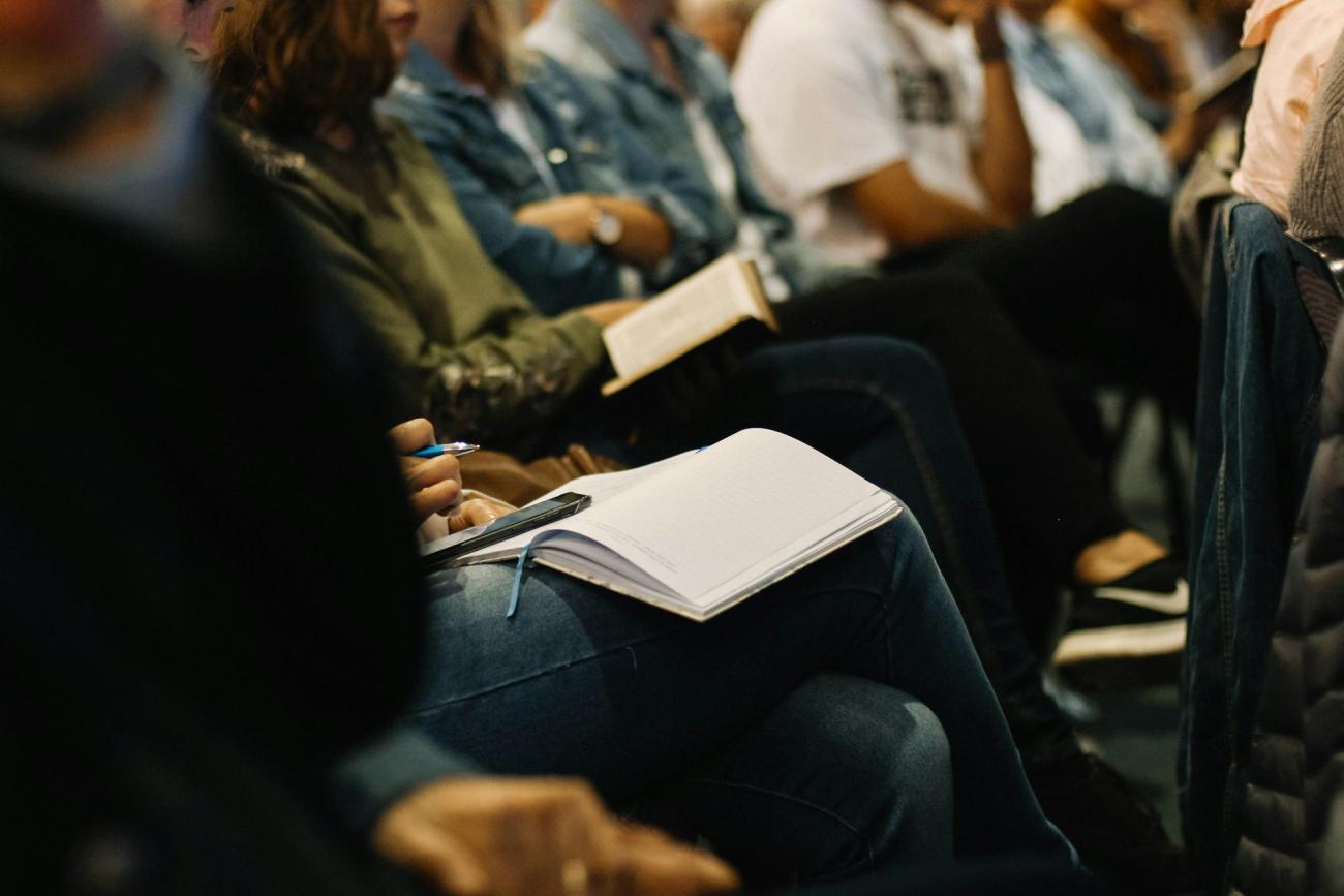 people sitting for meeting